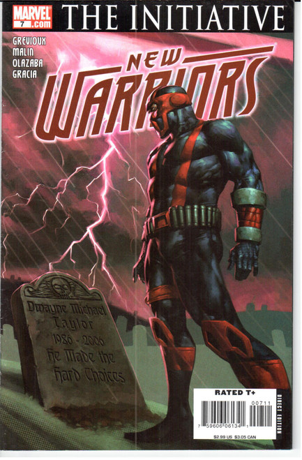 New Warriors (2007 Series) #7 NM- 9.2 New Warriors (2007 Series) #7 NM- 9.2