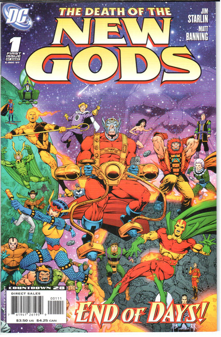 Death of the New Gods #1 NM- 9.2 Death of the New Gods #1 NM- 9.2