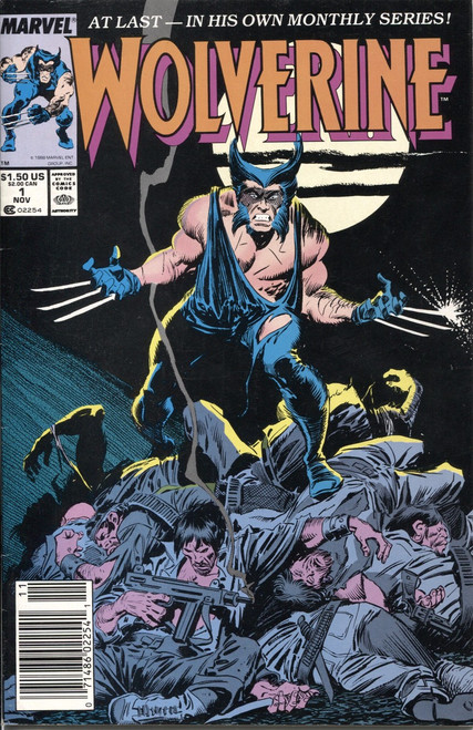 Wolverine (1988 Series) #001 VF 8.0 Wolverine (1988 Series) #001 VF 8.0