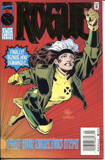 Rogue (1995 Series) #1 Newsstand NM- 9.2 Rogue (1995 Series) #1 Newsstand NM- 9.2