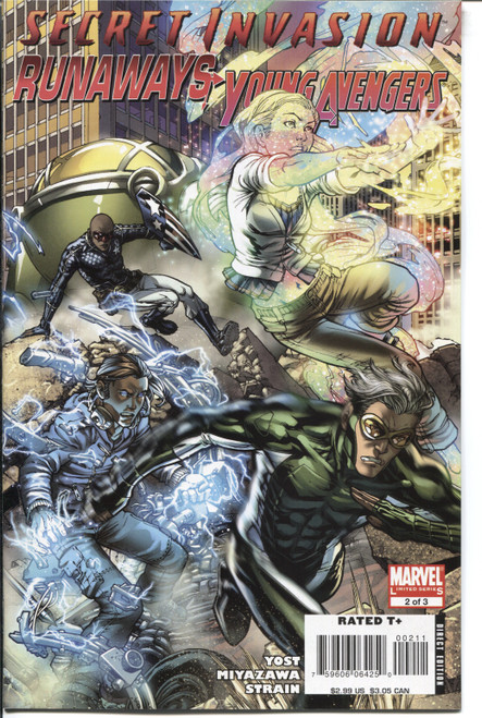 Runaways Young Avengers Secret Invasion #2 NM- 9.2 Runaways Young Avengers Secret Invasion #2 NM- 9.2