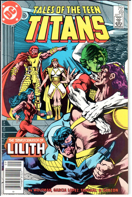 Tales of the Teen Titans (1980 Series) #69 Newsstand NM- 9.2
