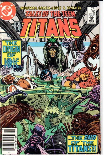 Tales of the Teen Titans (1980 Series) #70 Newsstand VF- 7.5 Tales of the Teen Titans (1980 Series) #70 Newsstand VF- 7.5