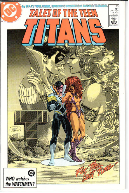 Tales of the Teen Titans (1980 Series) #73 NM- 9.2