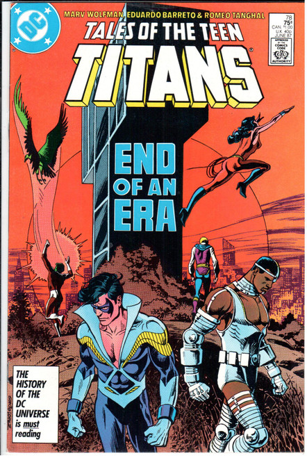 Tales of the Teen Titans (1980 Series) #78 NM- 9.2