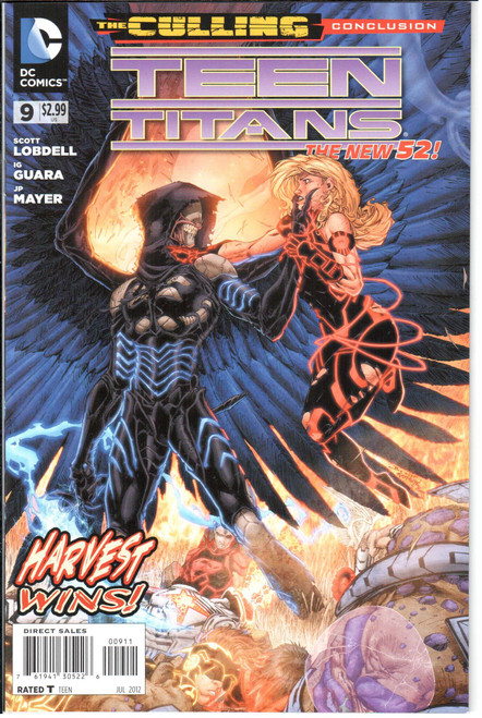 Teen Titans (2011 Series) #9 NM- 9.2 Teen Titans (2011 Series) #9 NM- 9.2