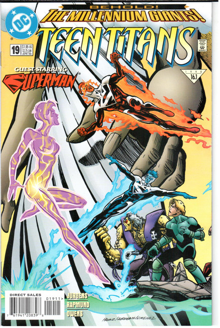 Teen Titans (1996 Series) #19 NM- 9.2