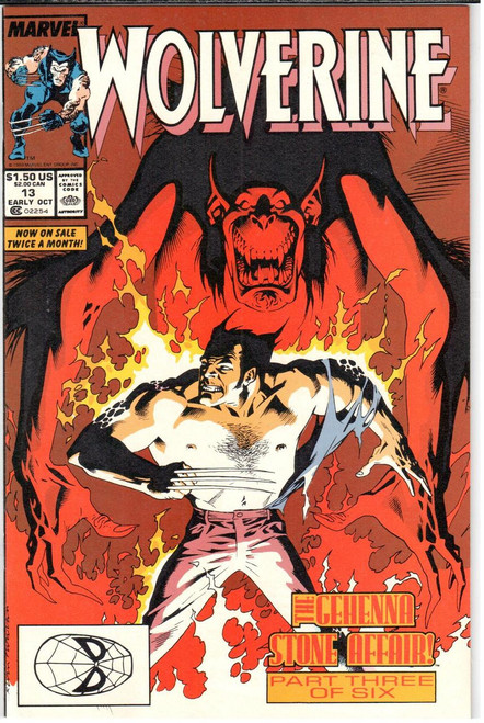Wolverine (1988 Series) #013 Wolverine (1988 Series) #013