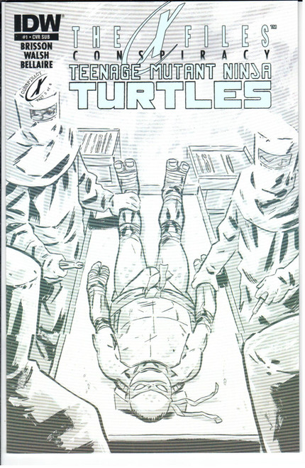 Teenage Mutant Ninja Turtles TMNT X-Files #1 Variant NM- 9.2 Teenage Mutant Ninja Turtles TMNT X-Files #1 Variant NM- 9.2