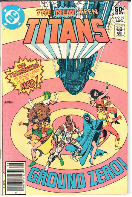 The New Teen Titans (1980 Series) #10 NM- 9.2 The New Teen Titans (1980 Series) #10 NM- 9.2