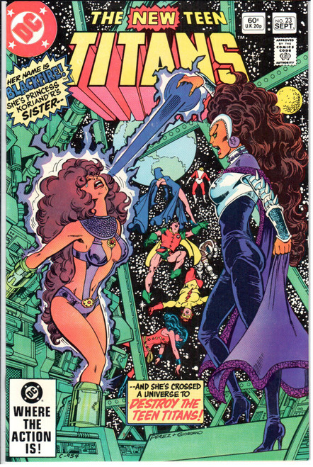 The New Teen Titans (1980 Series) #23 NM- 9.2