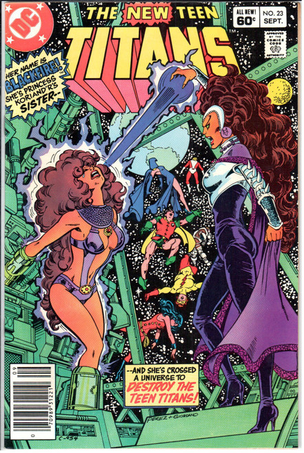 The New Teen Titans (1980 Series) #23 Newsstand NM- 9.2 The New Teen Titans (1980 Series) #23 Newsstand NM- 9.2