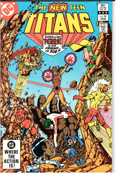 The New Teen Titans (1980 Series) #28 NM- 9.2