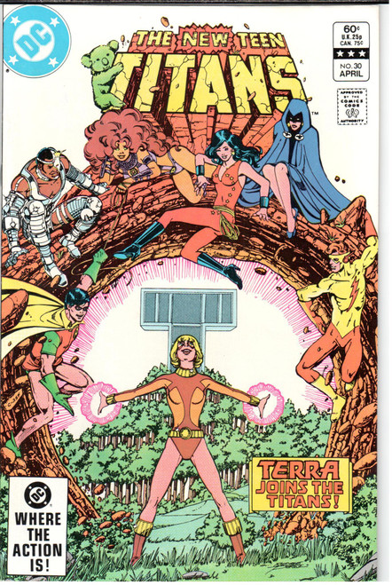 The New Teen Titans (1980 Series) #30 NM- 9.2