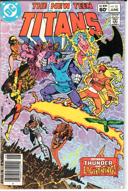 The New Teen Titans (1980 Series) #32 Newsstand VF 8.0
