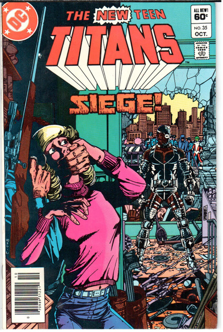 The New Teen Titans (1980 Series) #35 NM- 9.2