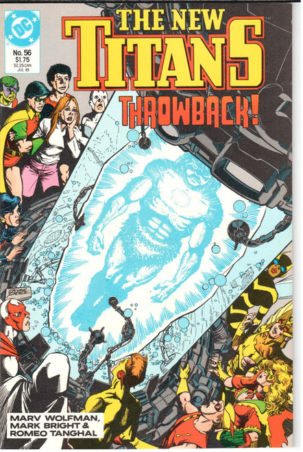 The New Teen Titans (1984 Series) #56 NM- 9.2 The New Teen Titans (1984 Series) #56 NM- 9.2