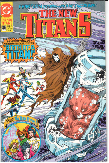 The New Teen Titans (1984 Series) #85 NM- 9.2
