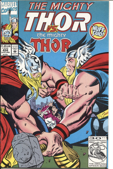 Thor (1962 Series) #458 NM- 9.2