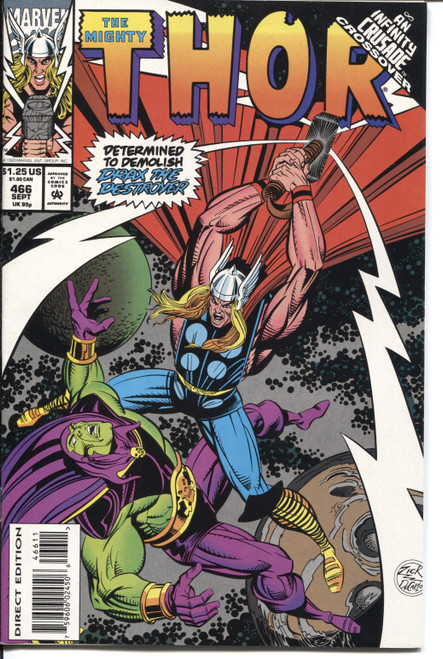 Thor (1962 Series) #466 NM- 9.2
