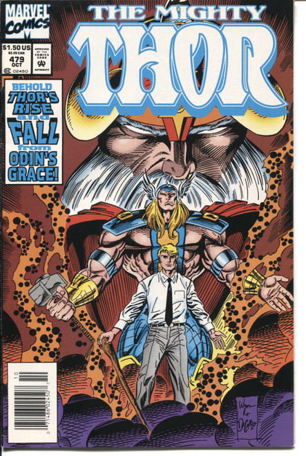 Thor (1962 Series) #479 Newsstand NM- 9.2