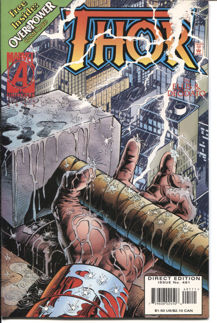 Thor (1962 Series) #491 NM- 9.2