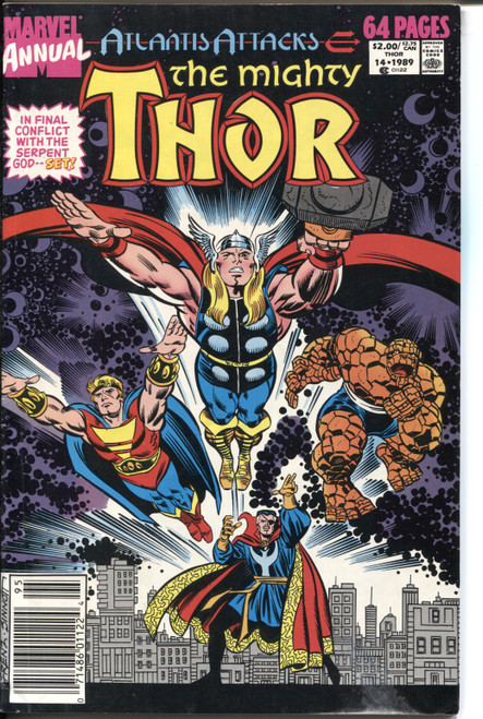 Thor (1962 Series) #14 Newsstand VF 8.0 Thor (1962 Series) #14 Newsstand VF 8.0