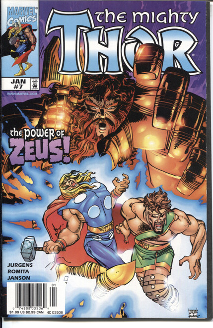 Thor (1998 Series) #7 #509 NM- 9.2 Thor (1998 Series) #7 #509 NM- 9.2