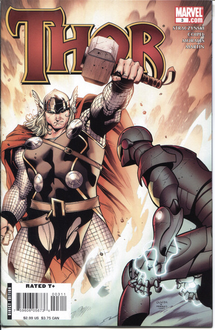 Thor (2007 Series) #3 #590 NM- 9.2 Thor (2007 Series) #3 #590 NM- 9.2