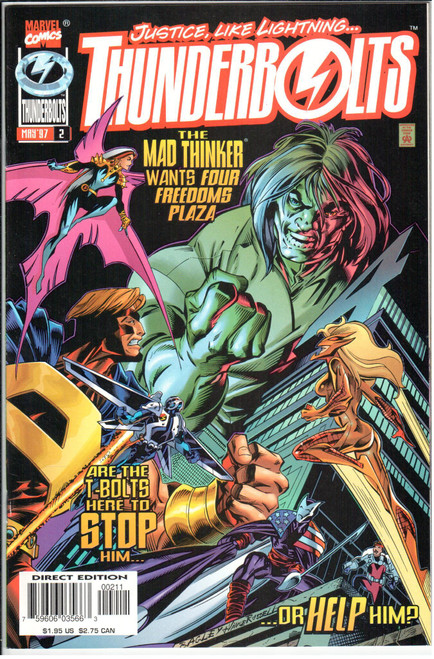 Thunderbolts (1997 Series) #2A NM- 9.2