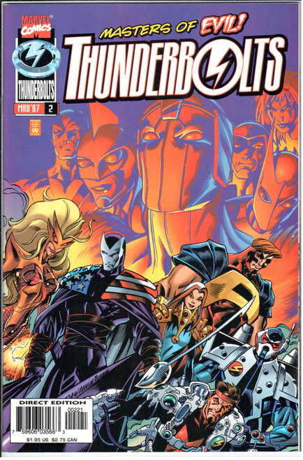 Thunderbolts (1997 Series) #2B NM- 9.2