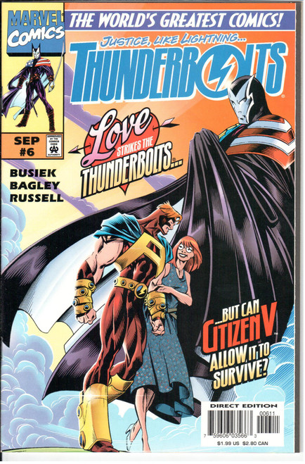 Thunderbolts (1997 Series) #6 NM- 9.2 Thunderbolts (1997 Series) #6 NM- 9.2