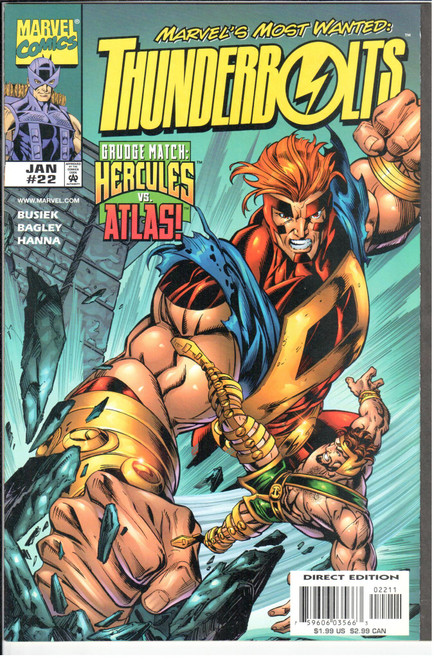 Thunderbolts (1997 Series) #22 NM- 9.2