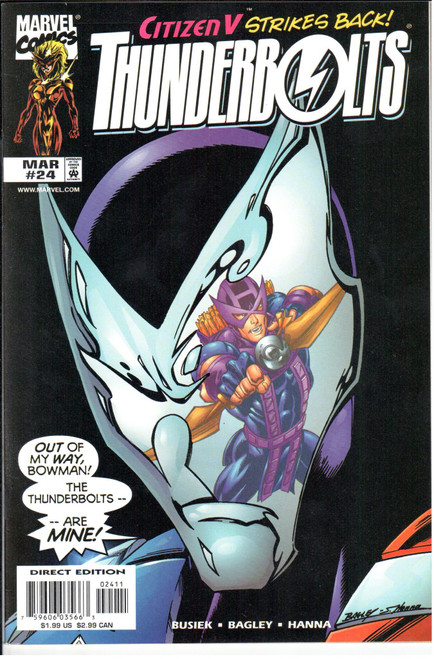 Thunderbolts (1997 Series) #24 NM- 9.2