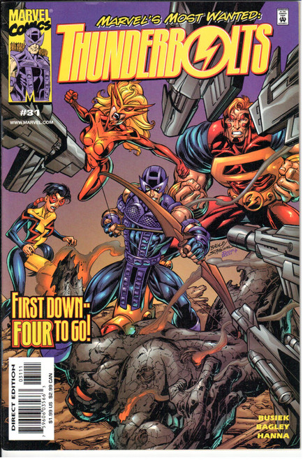 Thunderbolts (1997 Series) #31 NM- 9.2