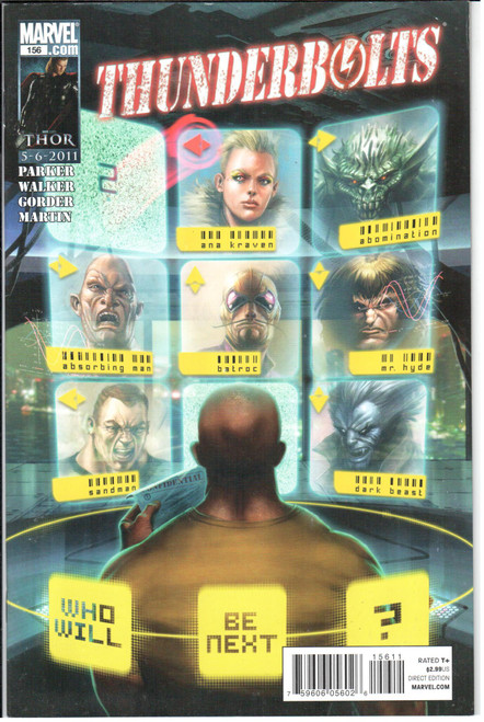 Thunderbolts (1997 Series) #156 NM- 9.2