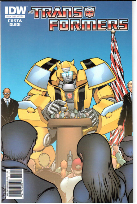 Transformers (2009 Series) #12A NM- 9.2 Transformers (2009 Series) #12A NM- 9.2