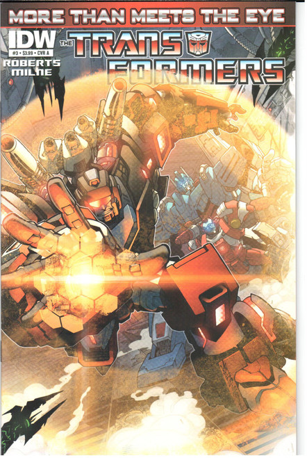 Transformers More Than Meets the Eye (2012 Series) #3A NM- 9.2