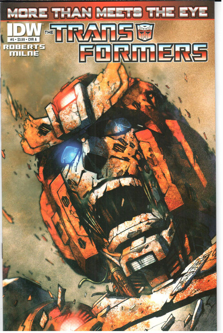 Transformers More Than Meets the Eye (2012 Series) #5A NM- 9.2