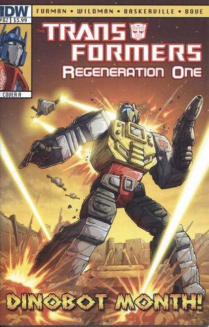 Transformers Regeneration One #82A NM- 9.2