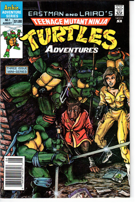 TMNT Adventures (1988 Series) #1 NM- 9.2 TMNT Adventures (1988 Series) #1 NM- 9.2