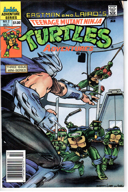 TMNT Adventures (1988 Series) #1 VF 8.0 TMNT Adventures (1988 Series) #1 VF 8.0