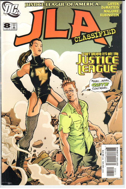 JLA Classified (2005 Series) #8 NM- 9.2