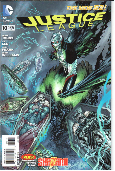 Justice League (2011 Series) #10 NM- 9.2 Justice League (2011 Series) #10 NM- 9.2