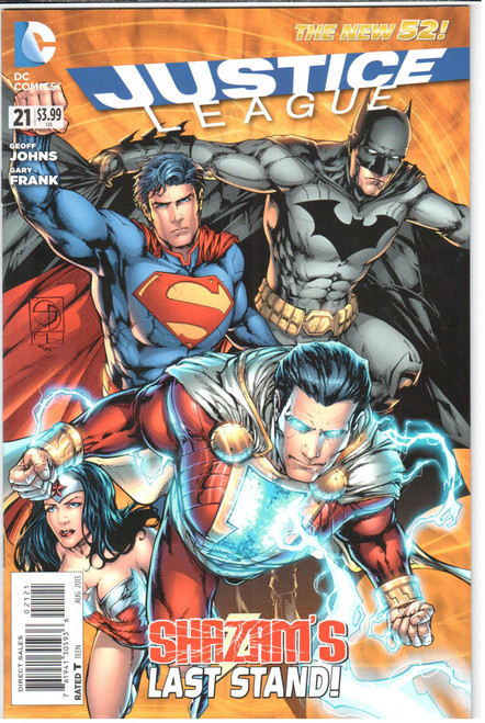 Justice League (2011 Series) #21 1:25 Variant NM- 9.2