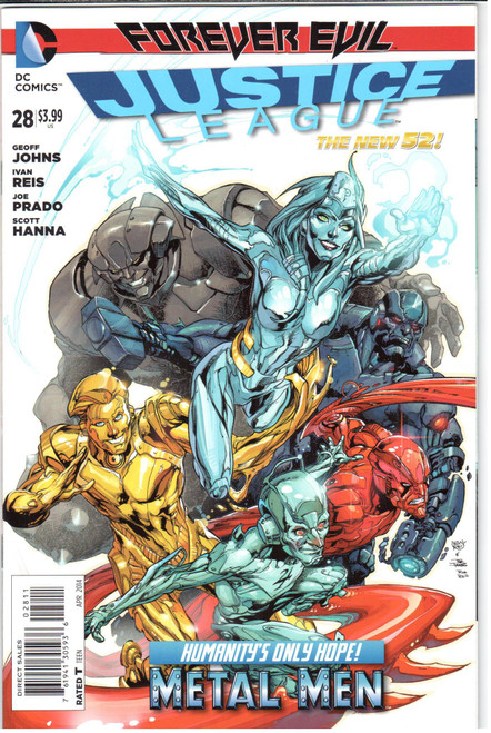 Justice League (2011 Series) #28 NM- 9.2