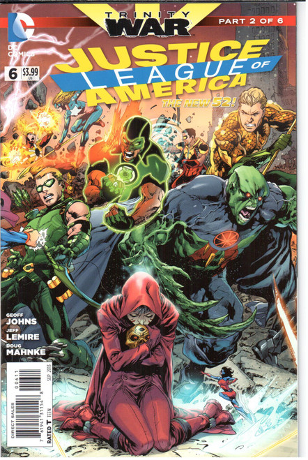 Justice League America (2011 Series) #6 NM- 9.2 Justice League America (2011 Series) #6 NM- 9.2