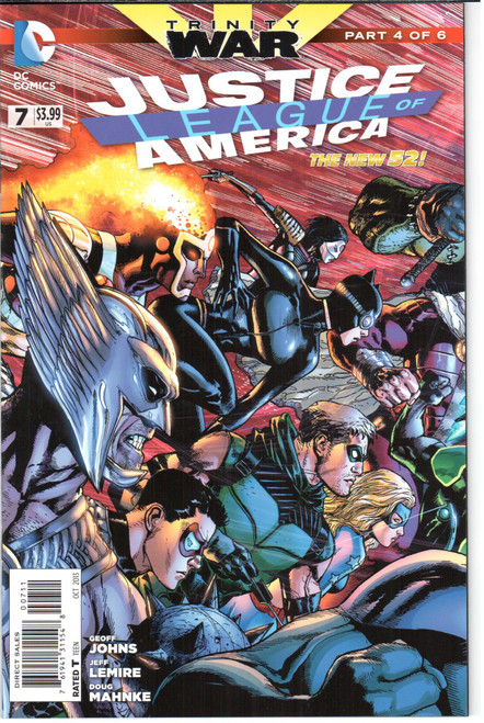 Justice League America (2011 Series) #7 NM- 9.2 Justice League America (2011 Series) #7 NM- 9.2