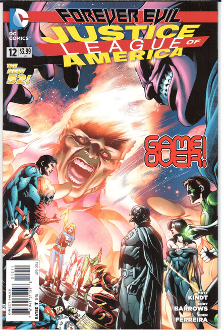 Justice League America (2011 Series) #12 NM- 9.2 Justice League America (2011 Series) #12 NM- 9.2