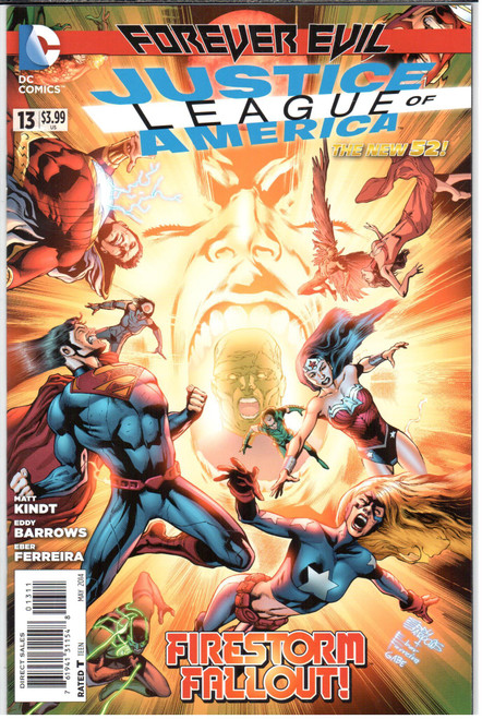 Justice League America (2011 Series) #13 NM- 9.2 Justice League America (2011 Series) #13 NM- 9.2